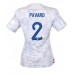 Frankrike Benjamin Pavard #2 Borte Drakt Dame VM 2022 Kortermet
